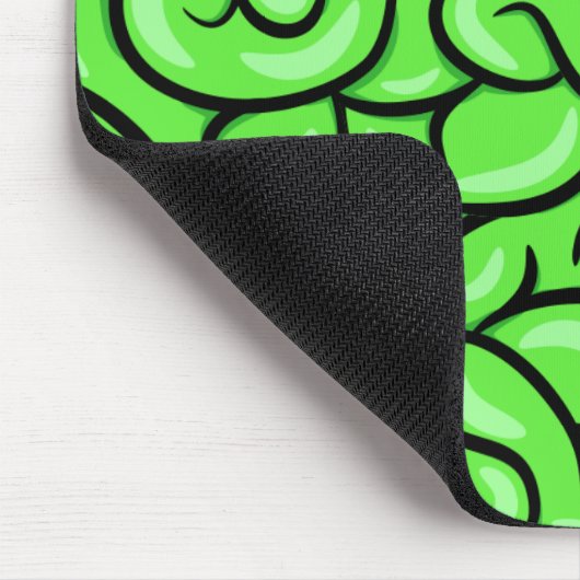 Zombie Brain Mousepad (Ecke)