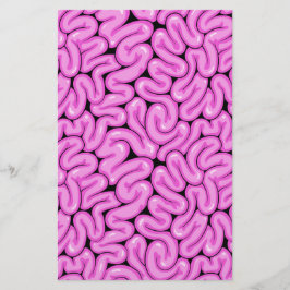Zombie Brain Pattern Briefpapier