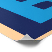 Zombie Brain Poster (Ecke)