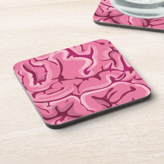 Zombie Brain Untersetzer (Linke Seite)