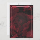 Zombie Brains Wedding Einladung (Rückseite)