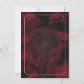 Zombie Brains Wedding Save the Date Card (Rückseite)