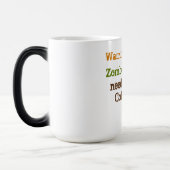 Zombie braucht Kaffee Verwandlungstasse (Links)