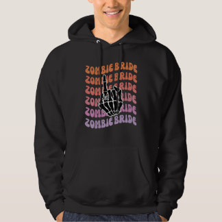 Zombie-Braut Bis Dass Der Tod Uns Scheidet Jungges Hoodie