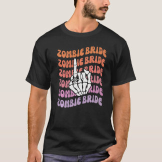 Zombie Braut Bis Dass Der Tod Uns Scheidet Jungges T-Shirt