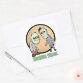 Zombie Bros, Aufkleber (Umschlag)