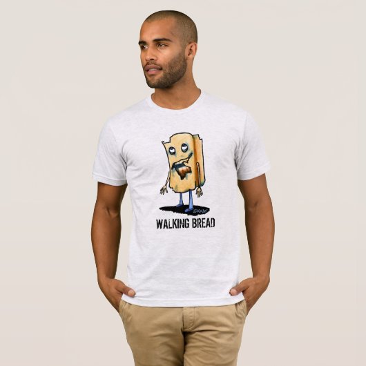 Zombie Brot T-Shirt (Vorne ganz)