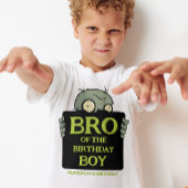 Zombie Brother of the Birthday Boy Funny Monsters T-Shirt