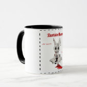 Zombie Bunny Tasse (Vorderseite Links)
