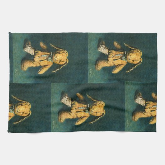 Zombie Bunny Tee Handtuch (Horizontal)