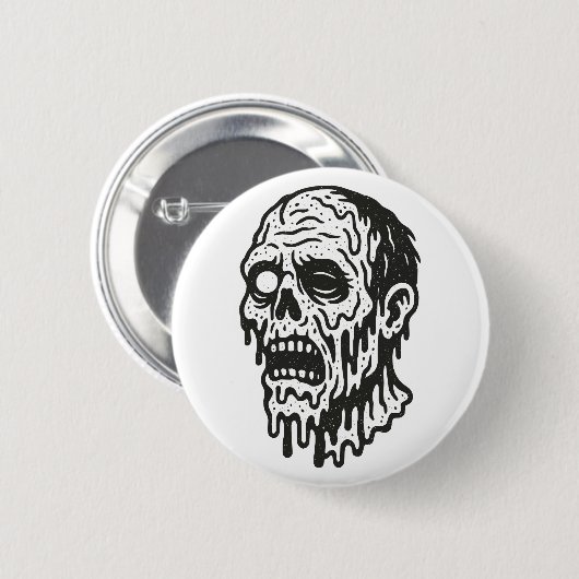 Zombie Button (Vorne & Hinten)