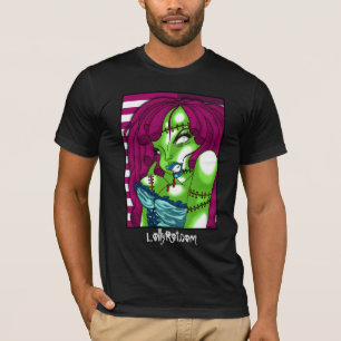 Zombie Button-oben T-Shirt