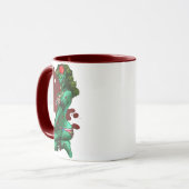 Zombie Button-Oben Tasse (Vorderseite Links)