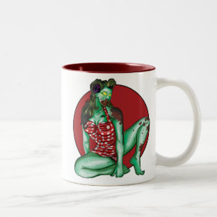 Zombie Button-Oben Tasse