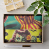 Zombie-Button Seidenpapier (Geschenk)