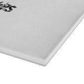 Zombie Button Up Girl Protest I Cutting Board Schneidebrett (Ecke)