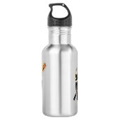 Zombie Button Up Girl Protest I Wasserflasche (Rückseite)