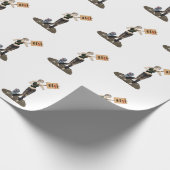 Zombie Button Up Girl Protest II Packpapier (Ecke)