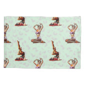 Zombie Button Ups Kissenbezug (Rückseite)