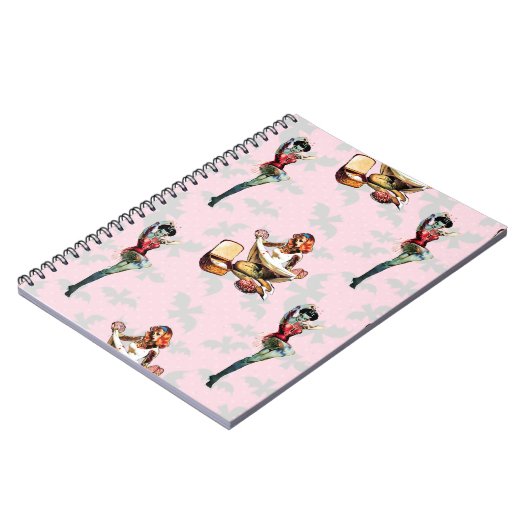 Zombie Button Ups Notizblock (Linke Seite)