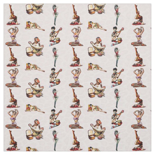 Zombie-Button Ups Stoff (Muster)