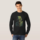 Zombie by Haunted Horror Halloween 4 T-Shirt (Vorne ganz)