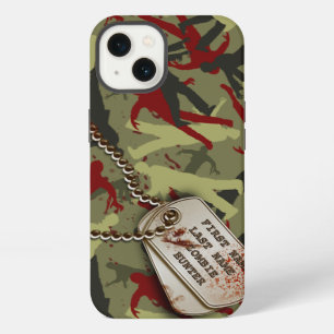 Zombie Camo w/ Dog Tags iPhone 13 Hülle