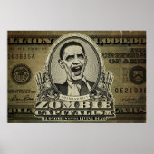 Zombie Capitalism Obama Edition Posters Poster (Vorne)