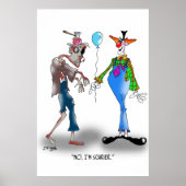 Zombie-Cartoon 9373 Poster (Vorne)