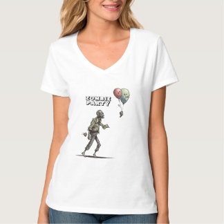 Zombie Cartoon T - Shirt