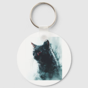 Zombie Cat Apokalypse Schlüsselanhänger