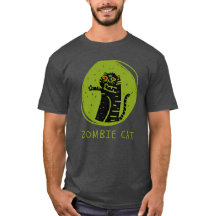 Zombie Cat Funny Spooky Halloween