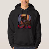 Zombie Cat Hoodie (Vorderseite)