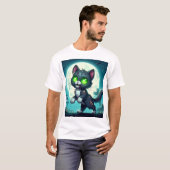 Zombie Cat T-Shirt (Vorne ganz)
