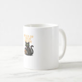 Zombie Cat - Trick oder Treat Meow Halloween Desig Kaffeetasse (VorderseiteRechts)