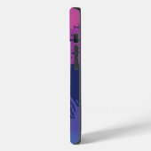 Zombie Character Cartoon Splats iPhone Gehäuse Case-Mate iPhone Hülle (Rückseite / Links)