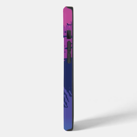 Zombie Character Cartoon Splats iPhone Gehäuse Case-Mate iPhone Hülle (Rückseite / Links)