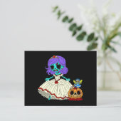 Zombie Cinderella Postkarte (Stehend Vorderseite)