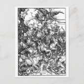 Zombie-clipart-3 Postkarte (Vorderseite)
