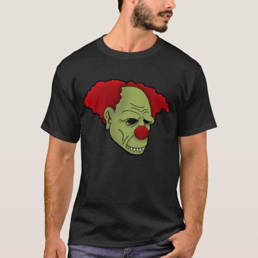 Zombie Clown T - Shirt (Vorderseite)