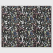 Zombie-Cluster Geschenkpapier (Flach)
