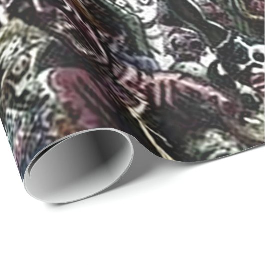 Zombie-Cluster Geschenkpapier (Rolleneckpunkt)