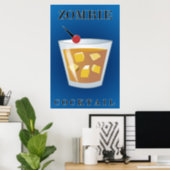 Zombie Cocktail Poster (Home Office)