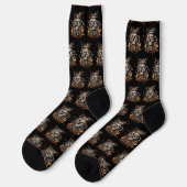 Zombie Coffee Socken (Linkes Detail)