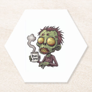Zombie Coffee Time Untersetzer