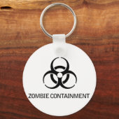 Zombie-Containment Schlüsselanhänger (Vorderseite)