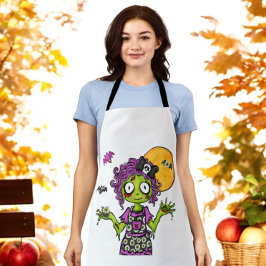 Zombie Cook Creepy Halloween Schürze