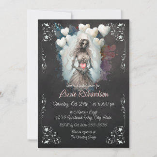 Zombie Corpse Bridal Dusche Einladung