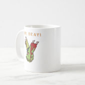 Zombie Couple Till Death Do us Part Classic Kaffeetasse (Vorderseite Links)