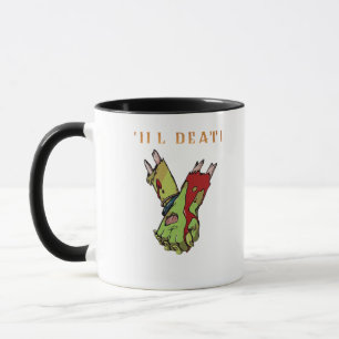 Zombie Couple Till Death Do us Part Classic Tasse